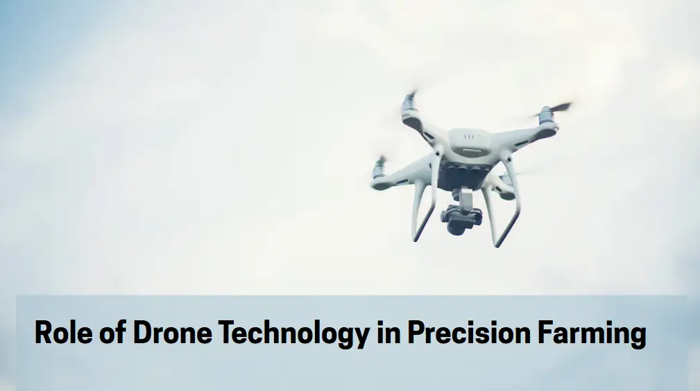 Role of Drone Technology in Precision Farming